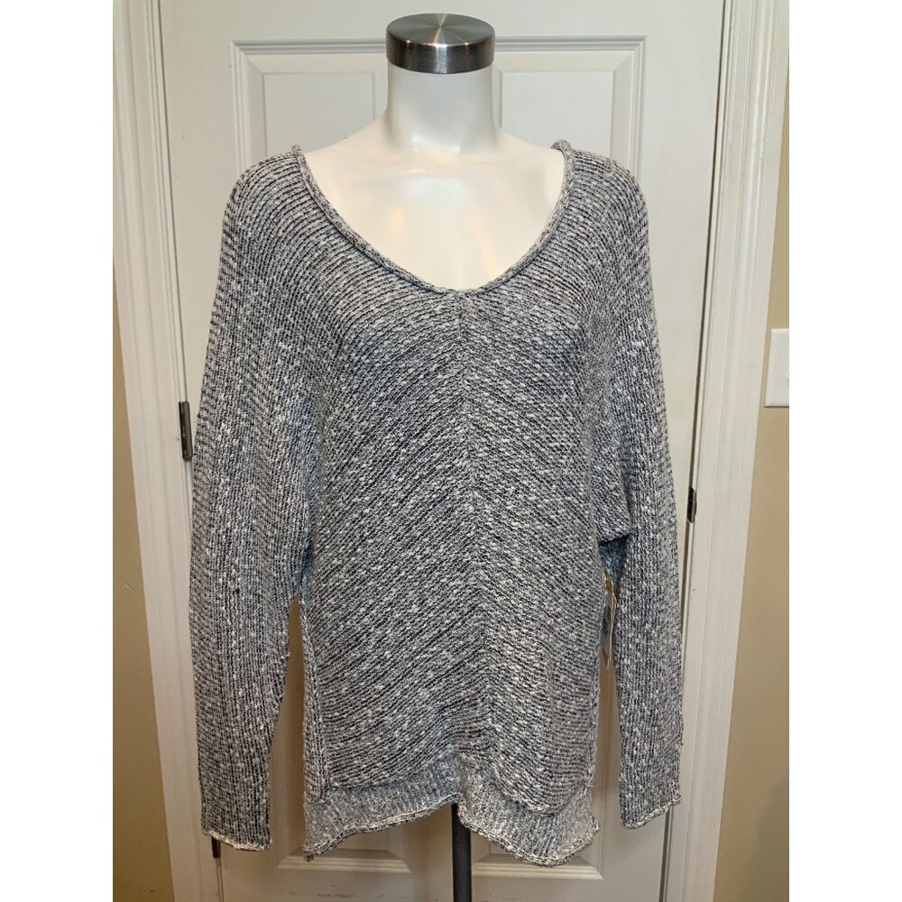 Free People Obsidian Glass Oversized Roll Neck Sweater NWT! $148, Size XS/S